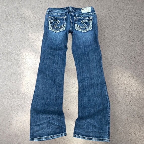 SOLD! (Don't Buy)Silver Jeans Co. Low Rise Aiko Bootcut Jeans - Picture 1 of 4
